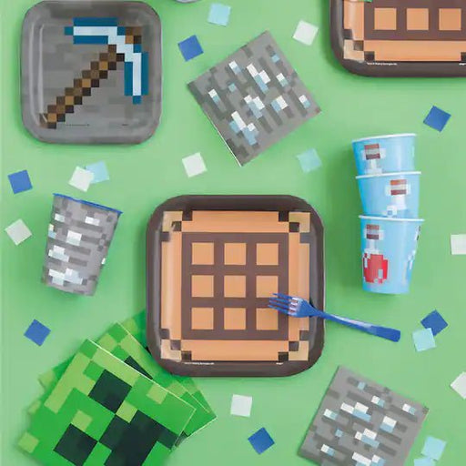 Minecraft 9oz Paper Cups | 8 ct - Zurchers