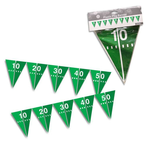 Football Field Pennant Banner 10.5' | 1ct - Zurchers
