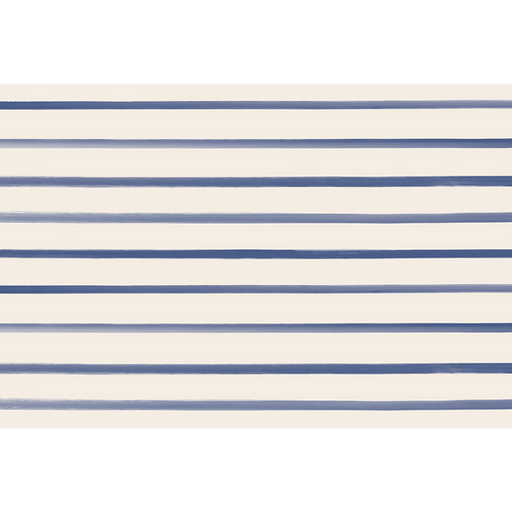 Navy Stripe Placemat 18.5"x12.5" | 24 ct - Zurchers