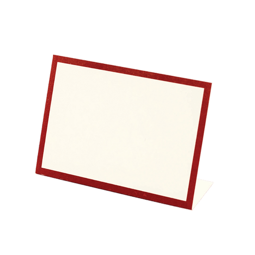 Red Frame Place Card 2.5" x 3.5" | 1ct - Zurchers