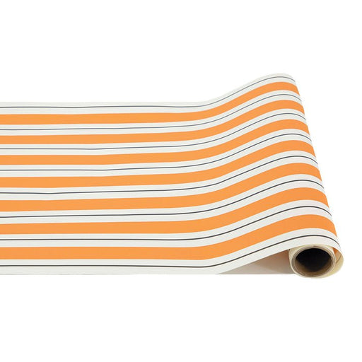 Halloween Orange & Black Awning Stripe Runner 20"W x 25'L | 1ct - Zurchers