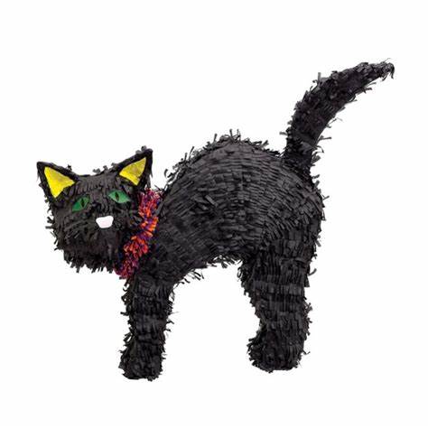 Halloween Black Cat Piñata 15.7" | 1 ct - Zurchers