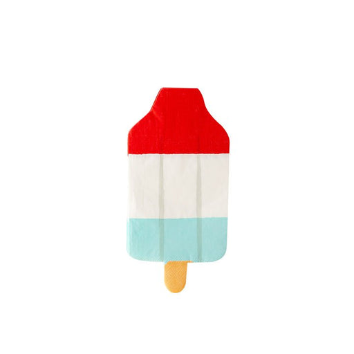 ROCKET POP SHAPED PAPER NAPKIN 3.75" X 7.75" | 24 ct - Zurchers