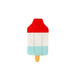 ROCKET POP SHAPED PAPER NAPKIN 3.75" X 7.75" | 24 ct - Zurchers