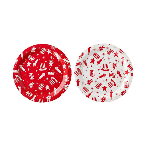 Americana Icon Paper Plates 9" | 8 ct - Zurchers