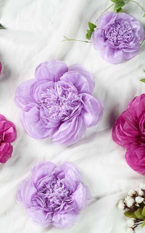 Scallop Shaped Tissue Flower 20" | 1ct - Zurchers