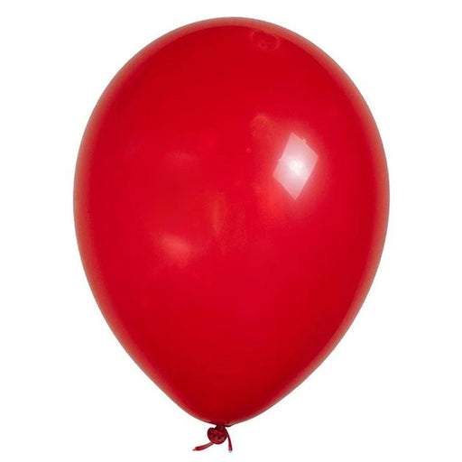 Fashion Red, 11'' Latex Single Balloon | Does Not Include Helium - Zurchers