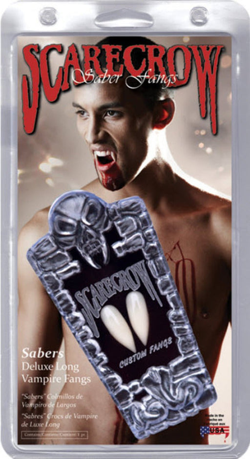 Saber Extra Long Vampire Fangs | 1pr - Zurchers