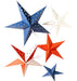 Stars And Stripes Decorative Hanging Stars | 5ct - Zurchers