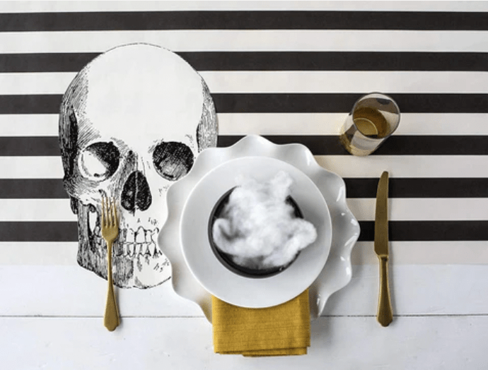 Die - Cut Skull Placemat | 12 ct - Zurchers