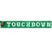 Football Touchdown Metallic Fringed Banner, 5ft | 1ct - Zurchers