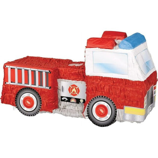 Fire Truck Pinata 17.5" | 1 ct - Zurchers