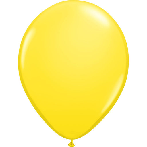 Fashion Yellow, 11" Latex Single Balloon | Does Not Include Helium - Zurchers