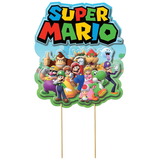Super Mario Bros Birthday Cake Topper | 1 ct - Zurchers
