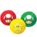 Super Mario Bros Birthday Paper Lanterns | 3 ct - Zurchers