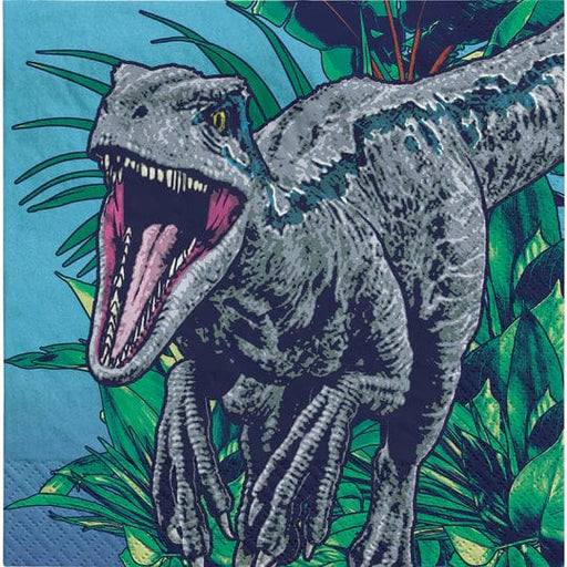 Jurassic World Into The Wild Beverage Napkins | 16ct - Zurchers