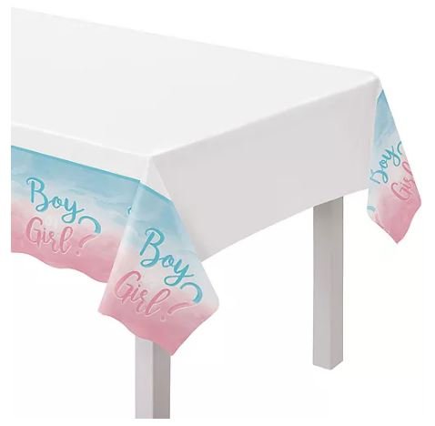 The Big Reveal Plastic Tablecover | 1ct - Zurchers