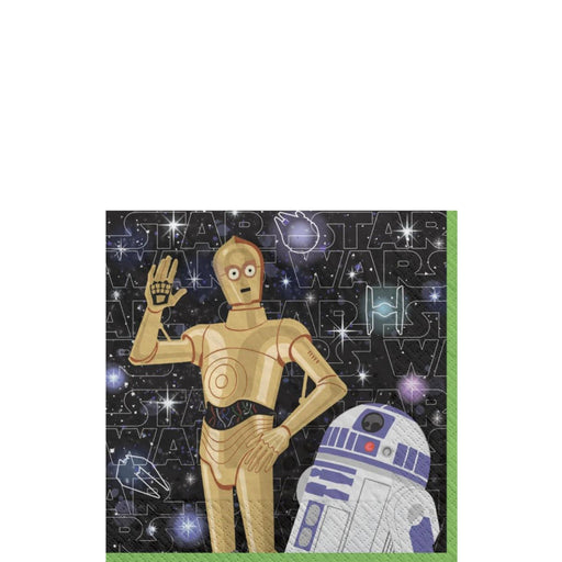 Star Wars Galaxy of Adventures Beverage Napkins | 16ct - Zurchers
