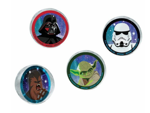 Star Wars Galaxy of Adventures Rubber Bounce Balls | 4ct - Zurchers
