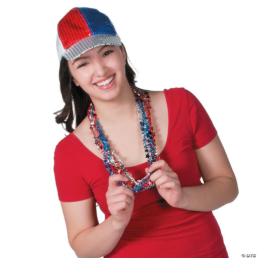 Patriotic USA Bead Necklaces | 48ct - Zurchers