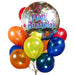 Holographic Happy Birthday Bouquet | 14 pcs - Zurchers