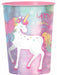 Enchanted Unicorn Metallic Favor Cup 16oz | 1ct - Zurchers