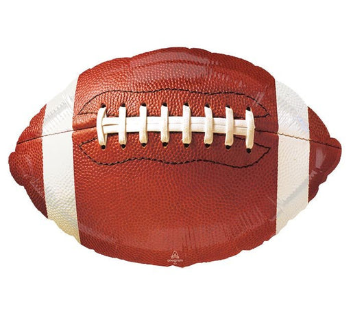 Championship Football Shape Mylar Balloon 18" | 1ct - Zurchers