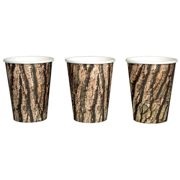 Timber Cut 12oz Paper Cups 8pk | 1ct - Zurchers