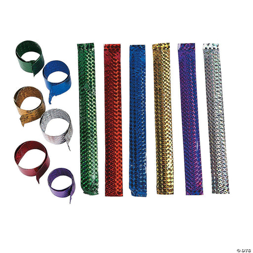 Diamond Metallic Slap Bracelets 9" | 12ct - Zurchers