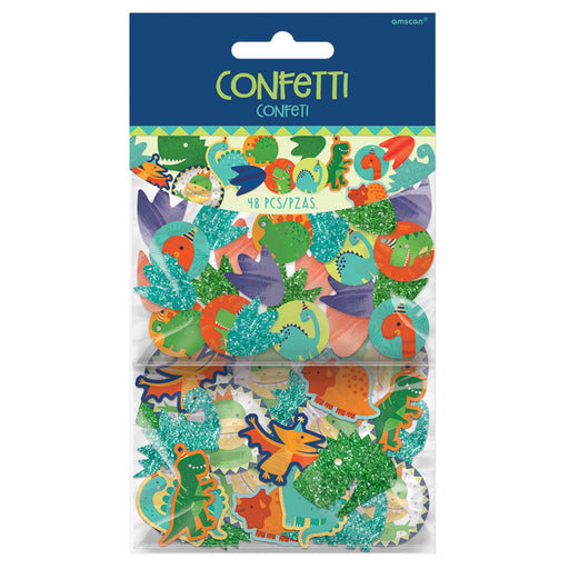 Dino - Mite Giant Confetti 48pcs | 1ct - Zurchers