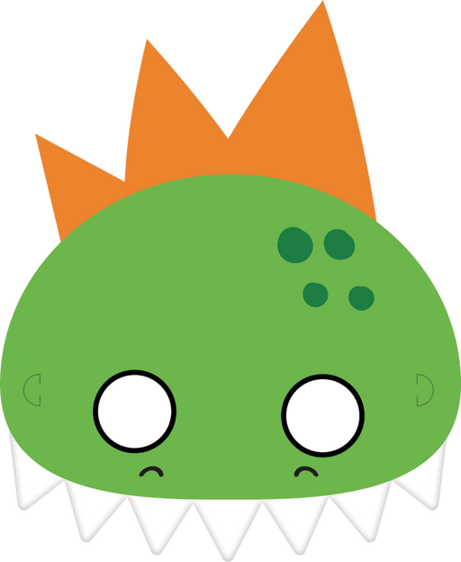 Dino - Mite Paper Masks 8pk | 1ct - Zurchers