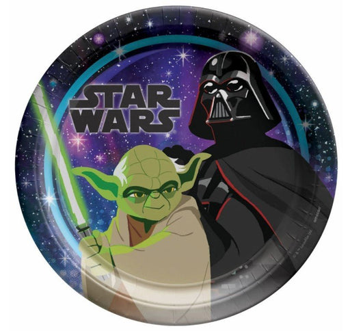 Star Wars Galaxy of Adventures Paper Plates 9" | 8ct - Zurchers