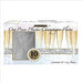 Box of One Piece Plastic Champagne Flutes, 10-count pack of 5 oz disposable flutes, packaging decorated with champagne glass graphics.