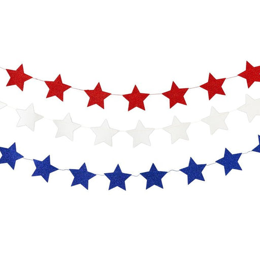Patriotic Stars & Stripes Mini Banner | 1ct - Zurchers