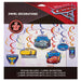 Cars 3 Swirl Decorations | 12pcs - Zurchers