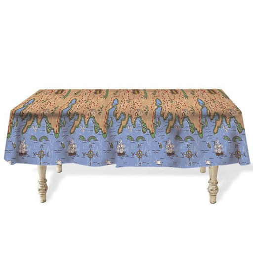 Treasure Map Tablecover 54"x108" | 1ct - Zurchers