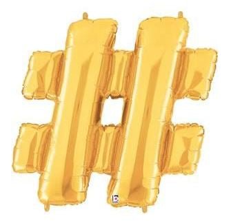 Gold Jumbo Number Balloons 34" - Zurchers