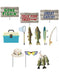 Gone Fishin Photo Props 12pk | 1ct - Zurchers