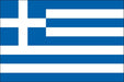 Rectangular flag with nine alternating horizontal stripes of blue and white. In the upper left corner, there is a blue square featuring a white cross.
