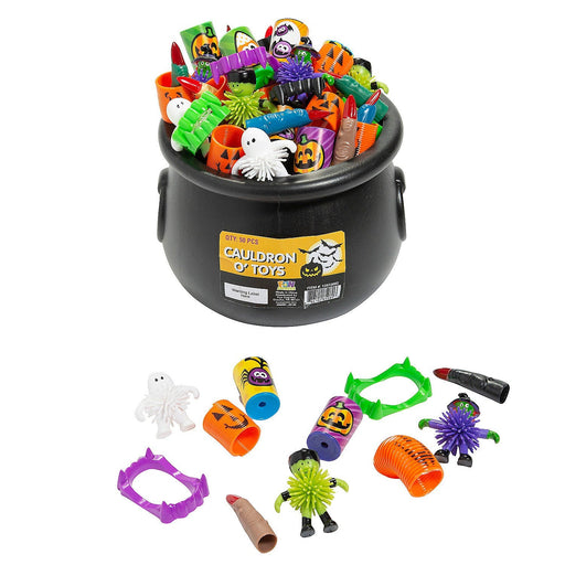 Halloween Cauldrons O’ Toys | 50 pcs - Zurchers
