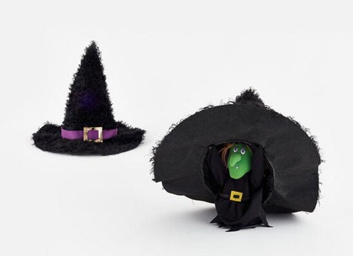 14in Peek A Boo Animated Witch Hat | 1 ct - Zurchers