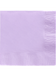 Zurcher Light purple paper napkin with a textured border on one side, square-shaped and neatly folded.