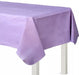 Lavender Flannel Backed Vinyl Table Cover 52"x90" | 1ct - Zurchers