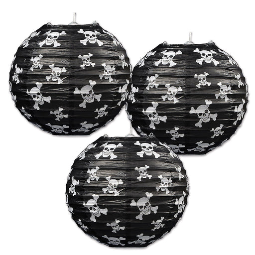 16in Jolly Roger Paper Lantern | 1 ct - Zurchers