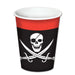 Classic Pirate Paper Cups 9oz | 8ct - Zurchers