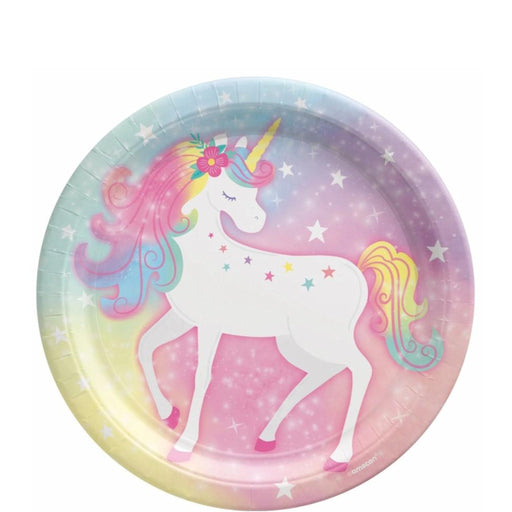 Enchanted Unicorn Luncheon Plates | 8ct - Zurchers