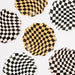 Meri Meri Halloween Checker Side Plates 9" | 8 ct - Zurchers