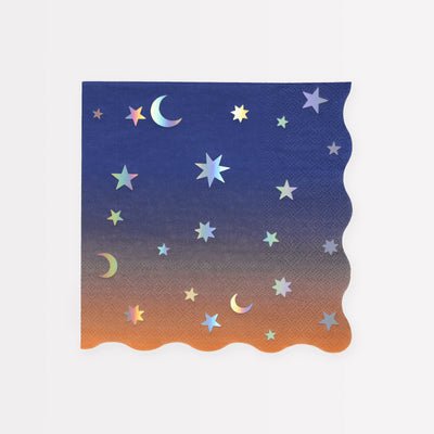 Meri Meri Halloween Making Magic Star Large Napkins | 16 ct - Zurchers