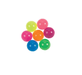 Neon Bouncy Balls | 18ct - Zurchers