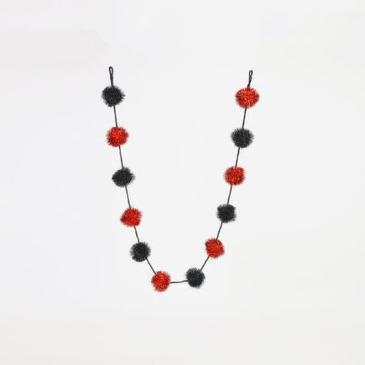 98in Tinsel Ball Garland | 1 ct - Zurchers